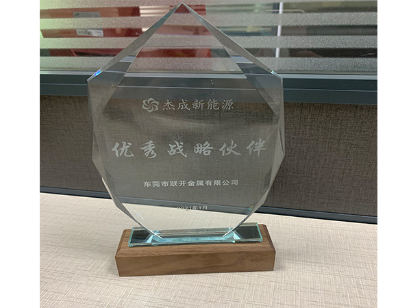 東莞市免费看片视频金屬獲得優秀戰略夥伴獎項